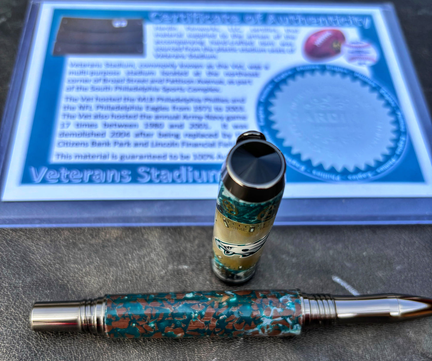Philadelphia Eagles Watch Face Rollerball Pen