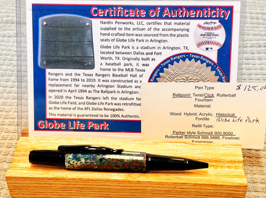 Globe Life Park Twist Ballpoint Pen