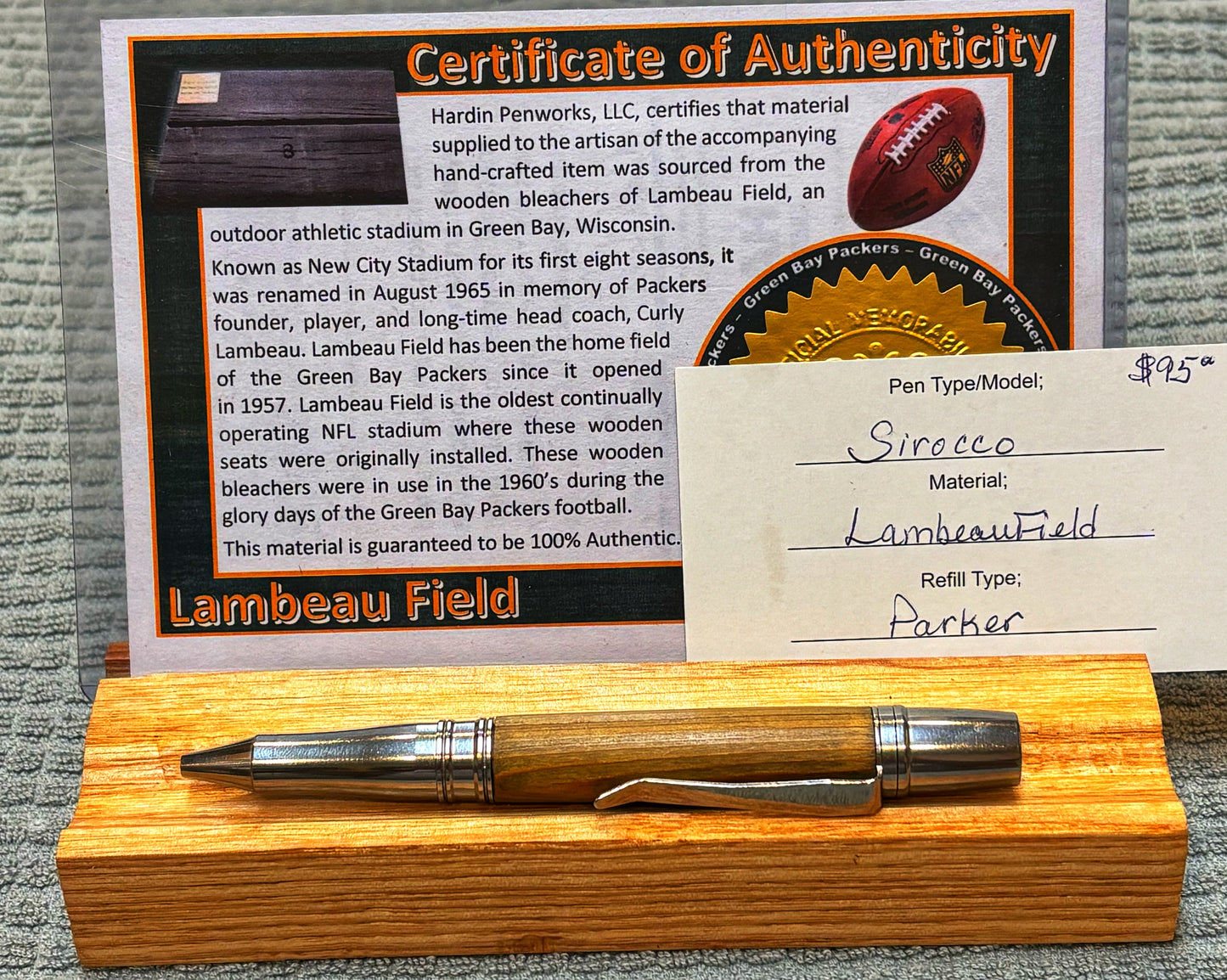 Lambeau Field Ballpoint Pen