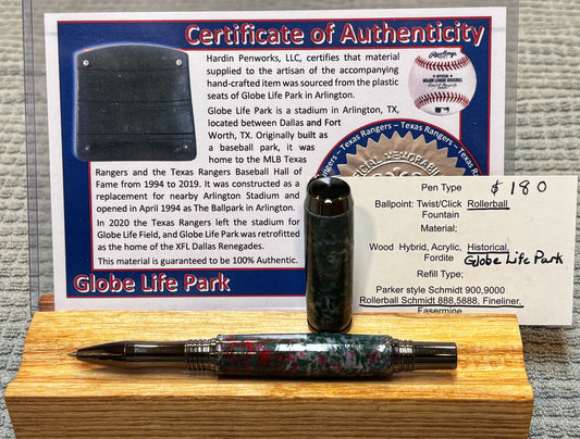 Globe Life Park Rollerball Pen